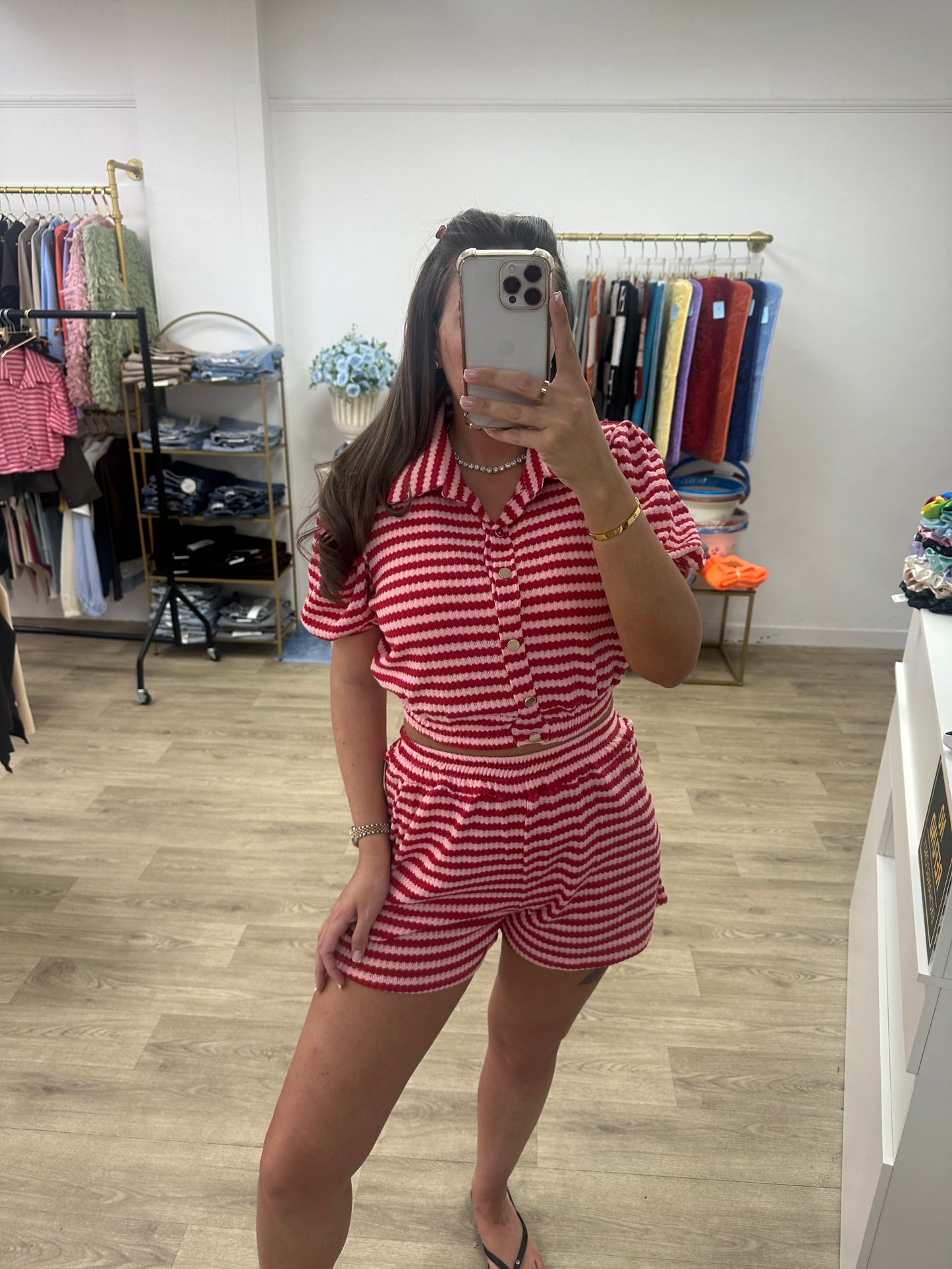Tweed Short Set