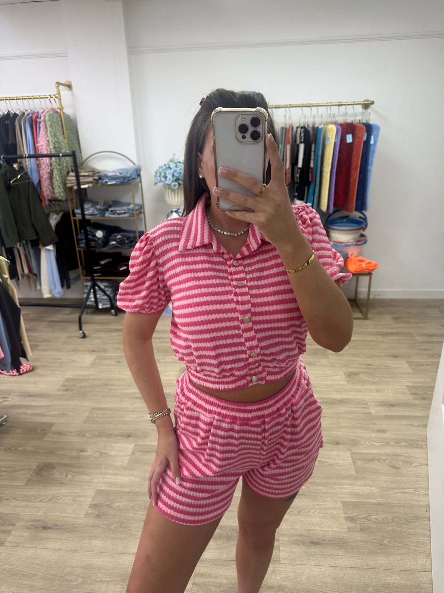 Tweed Short Set