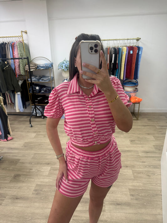Tweed Short Set